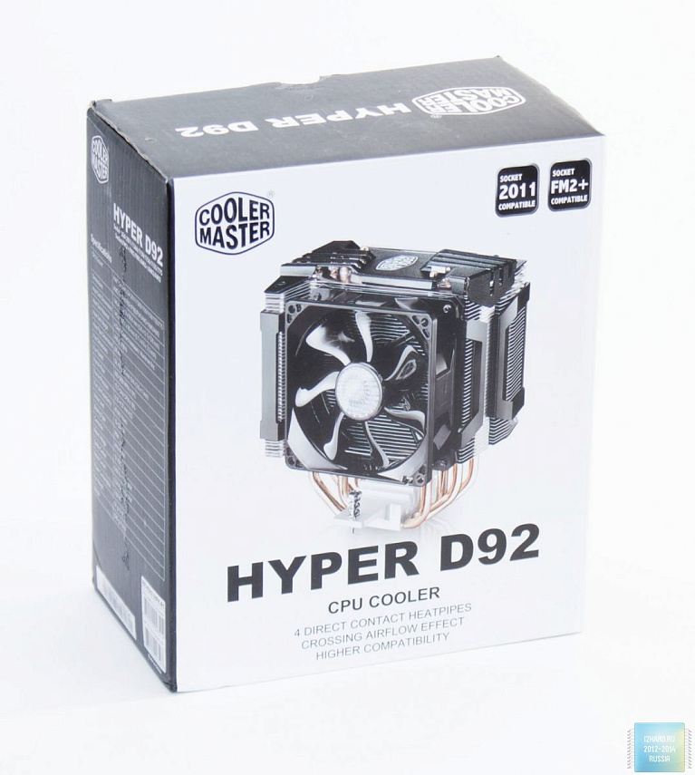 Обзор и тестирование процессорного кулера Cooler Master Hyper D92