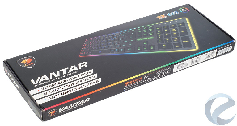 Обзор и тест игровой клавиатуры COUGAR Vantar