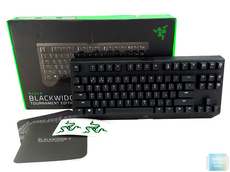 Обзор игровой клавиатуры Razer BlackWidow X Tournament