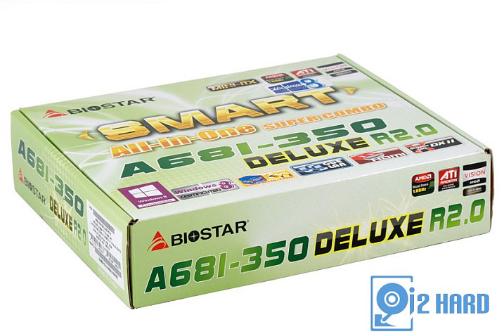 Обзор материнской платы Biostar A68I-350 DELUXE R2.0
