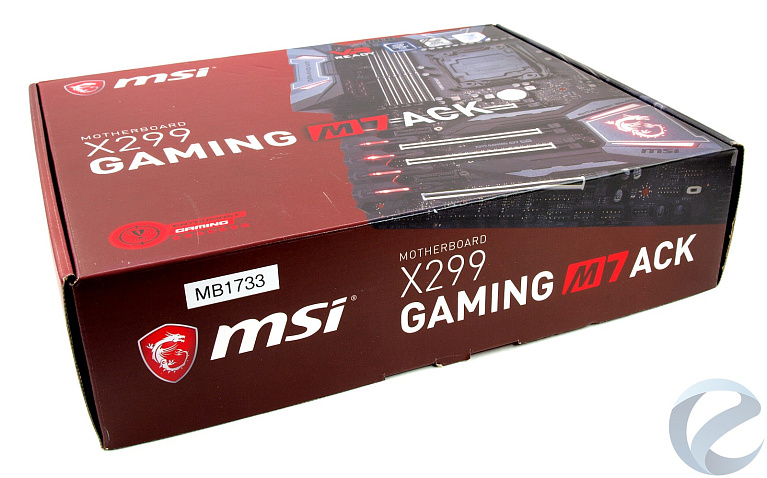 Обзор и тест материнской платы MSI X299 Gaming M7 ACK