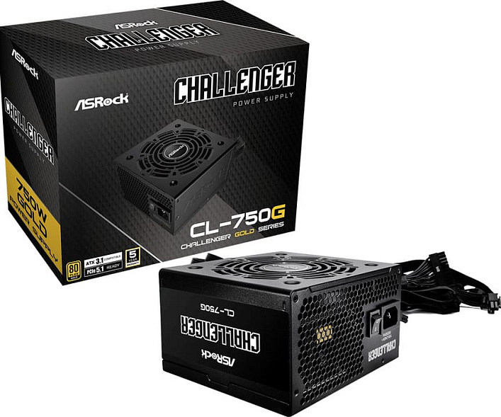 Блок питания ASRock Challenger Gold 750W