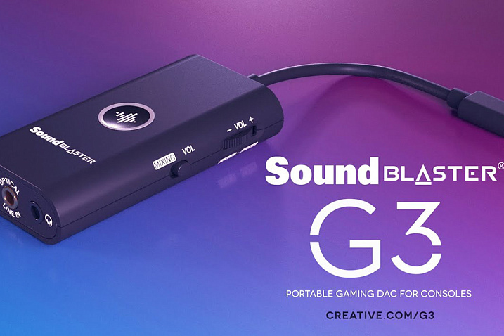 Обзор и тест внешней звуковой платы Creative Sound Blaster G3