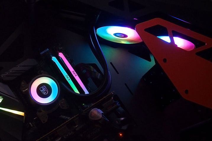 Обзор и тест Deepcool Castle 240 RGB V2
