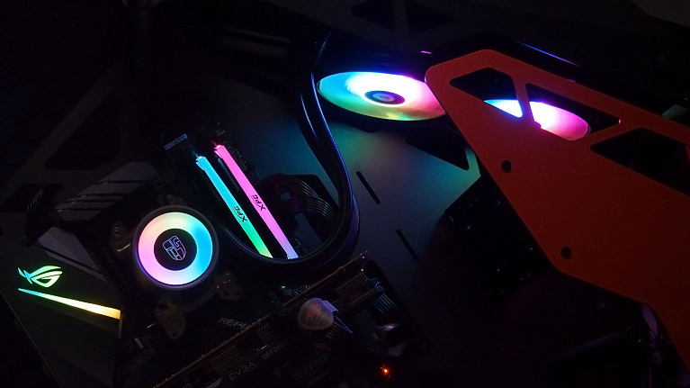 Обзор и тест Deepcool Castle 240 RGB V2
