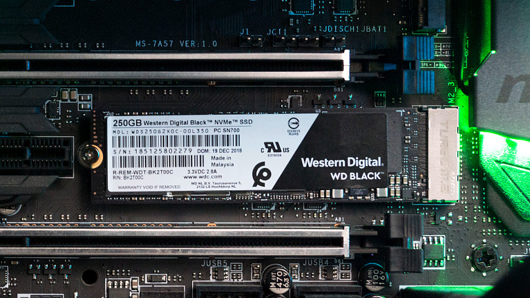 Обзор и тестирование накопителя WD Black NVMe SSD объемом 250 ГБ