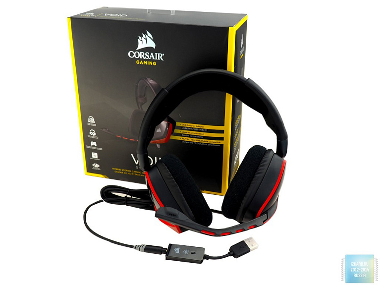 Обзор игровой стерео-гарнитуры VOID Surround Hybrid с USB-адаптером Dolby 7.1