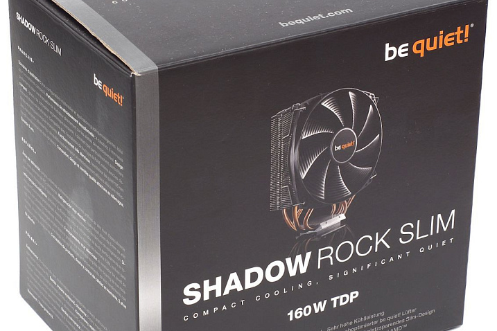 Обзор и тест кулера be quiet! Shadow Rock Slim