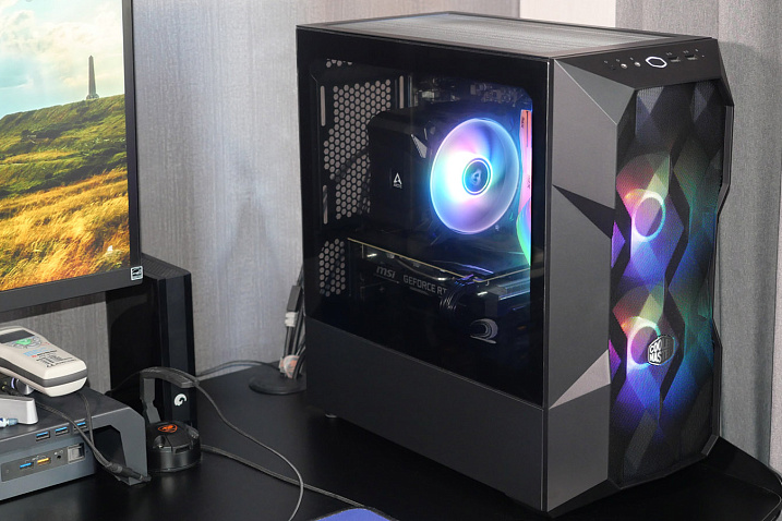 Обзор корпуса Cooler Master MasterBox TD300 MESH