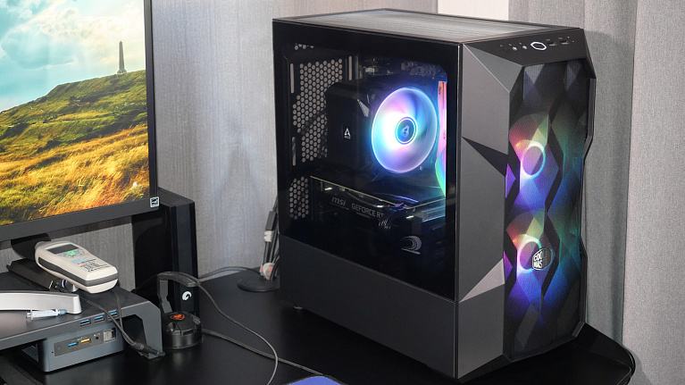 Обзор корпуса Cooler Master MasterBox TD300 MESH