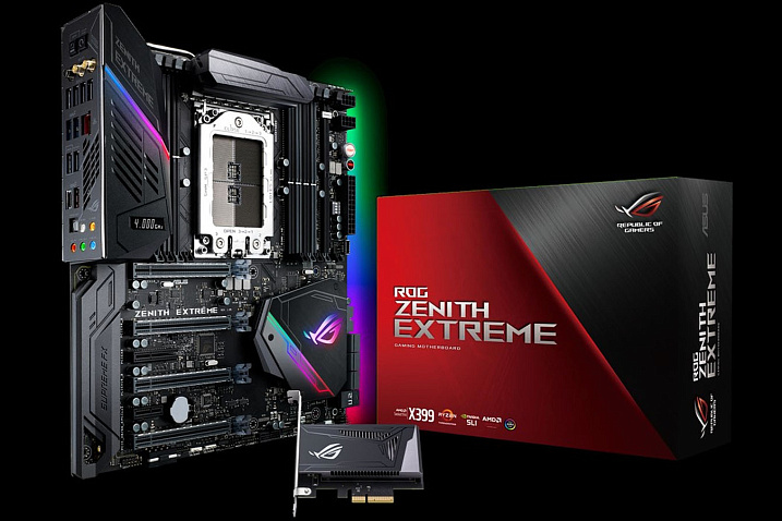 Обзор и тест материнской платы ASUS ROG ZENITH EXTREME