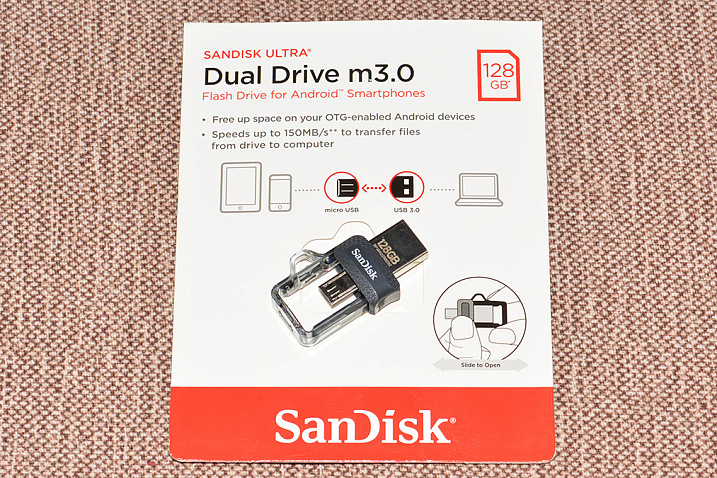 Обзор USB флеш-накопителя Sandisk Ultra Dual Drive M 3.0