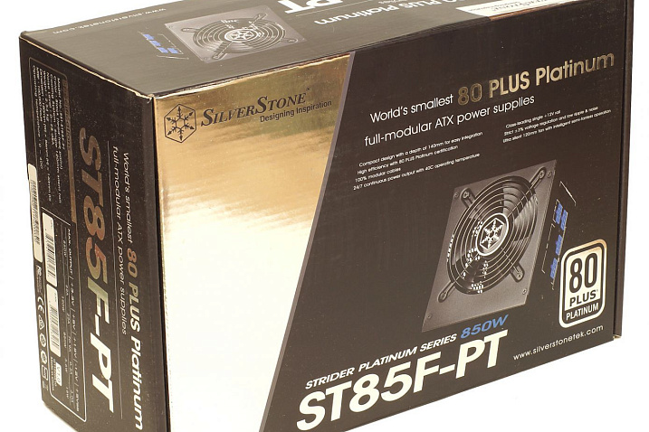 Обзор и тест блока питания SilverStone Strider Platinum ST85F-PT (850 Вт)