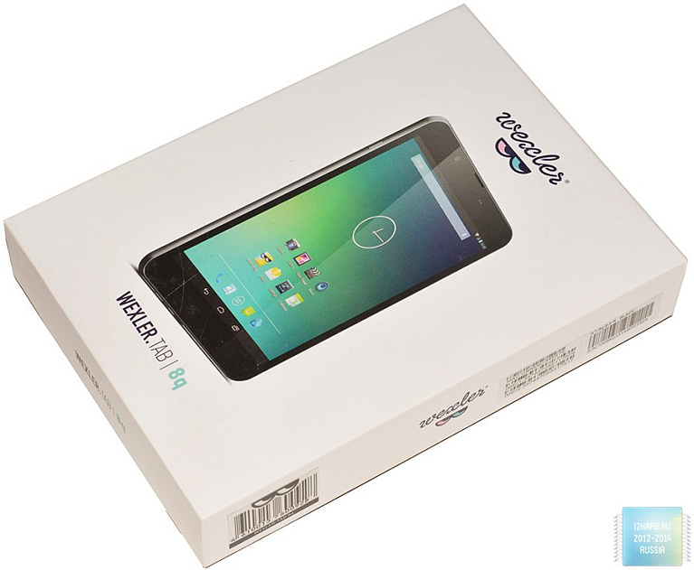 Обзор планшетного ПК Wexler Tab 8q
