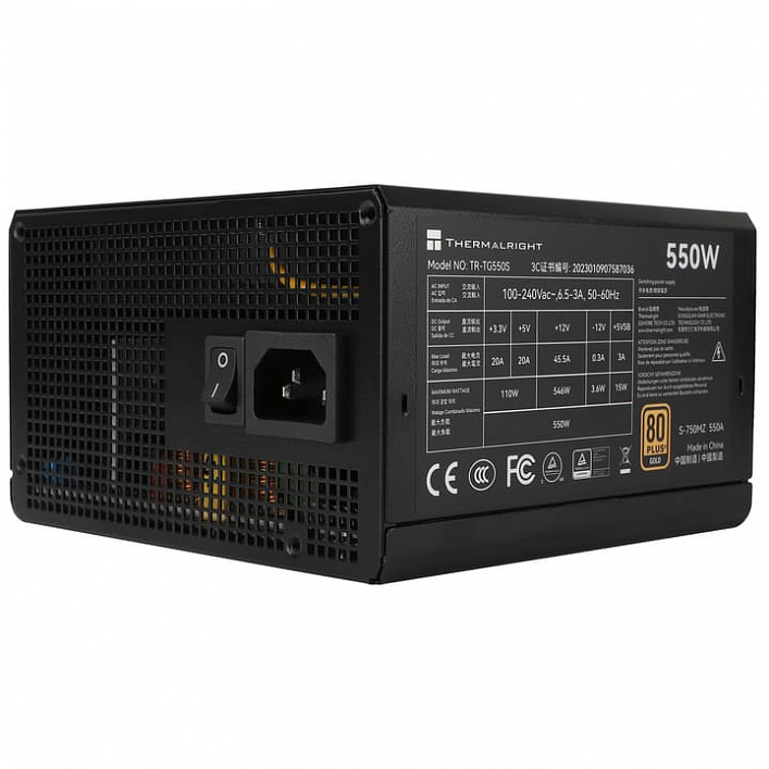 Блок питания Thermalright TR-TG550S Black