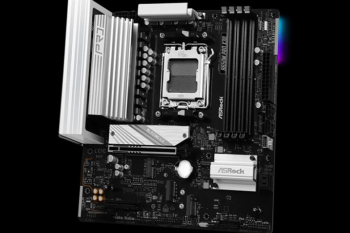 Материнская плата ASRock B650M Pro X3D оптимизирована для работы с AMD Ryzen X3D