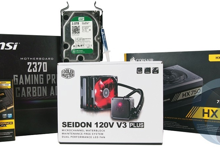 Обзор и тестирование  Cooler Master Seidon 120V V3 Plus