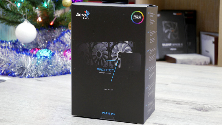 Обзор и тест комплекта вентиляторов Aerocool P7-F12 Pro с RGB-подсветкой и контроллером управления