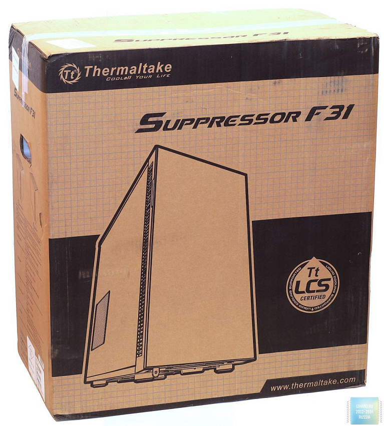 Обзор и тест MidTower корпуса Thermaltake Suppressor F31