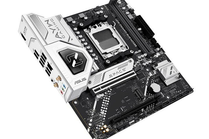 ASUS выпустила материнскую плату B850M AYW Gaming WiFi