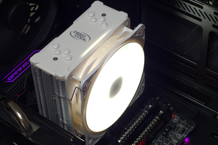 Обзор и тест кулера Deepcool GAMMAXX GTE V2 White