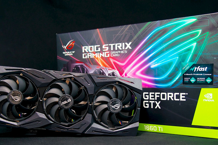 Обзор и тест видеокарты ASUS ROG Strix GeForce GTX 1660 Ti OC