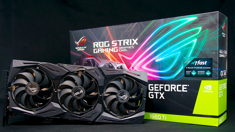 Обзор и тест видеокарты ASUS ROG Strix GeForce GTX 1660 Ti OC