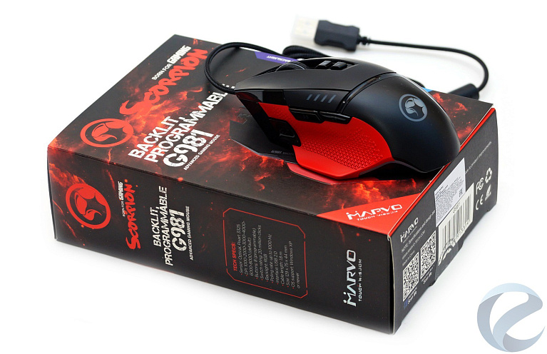 Обзор игровой мыши Marvo Scorpion G981