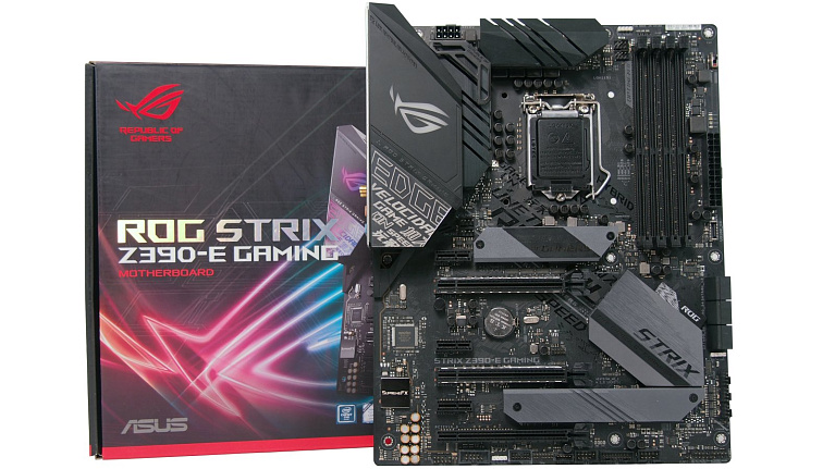 Обзор и тест материнской платы ASUS Strix Z390-E Gaming