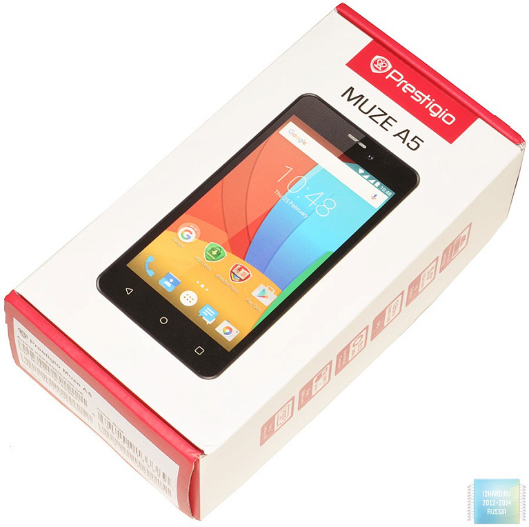 Обзор смартфона Prestigio Muze A5