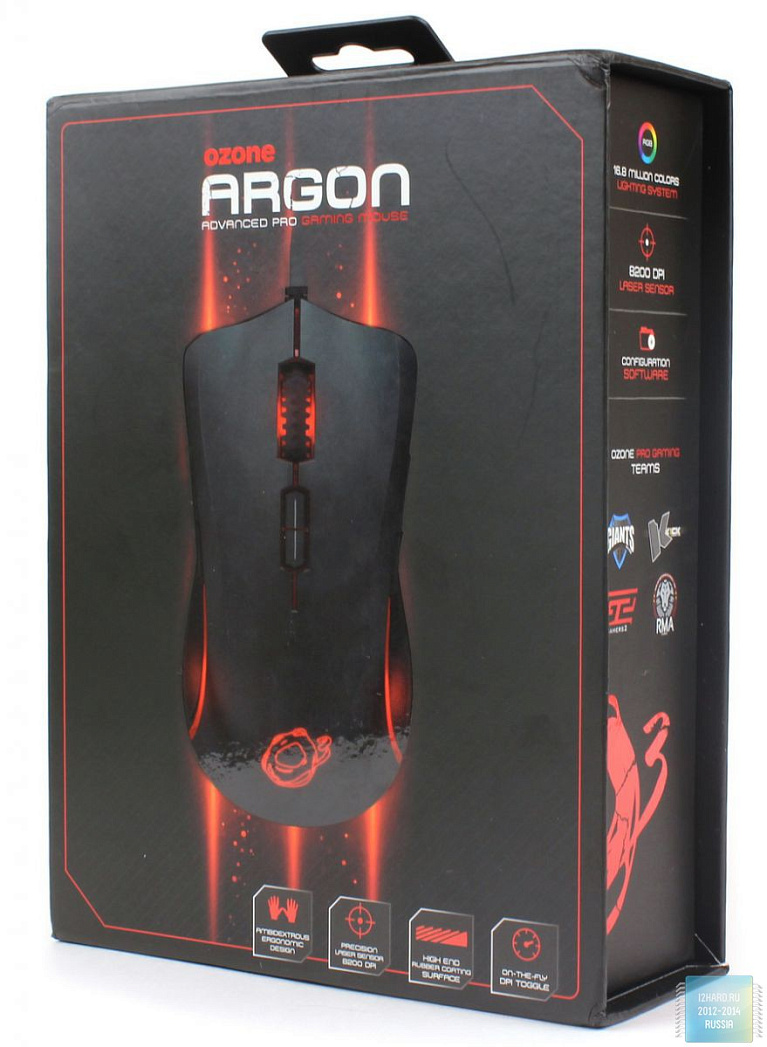 Обзор игровой лазерной мыши Ozone Argon