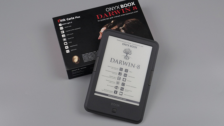 Обзор электронной книги ONYX BOOX Darwin 8