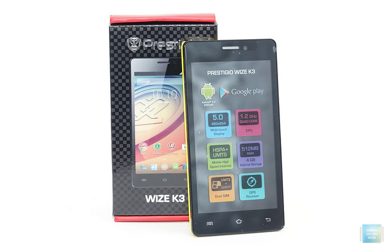Обзор и тестирование смартфона Prestigio Wize K3