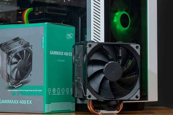 Обзор и тестирование воздушного охлаждения процессора Deepcool GAMMAXX 400 EX