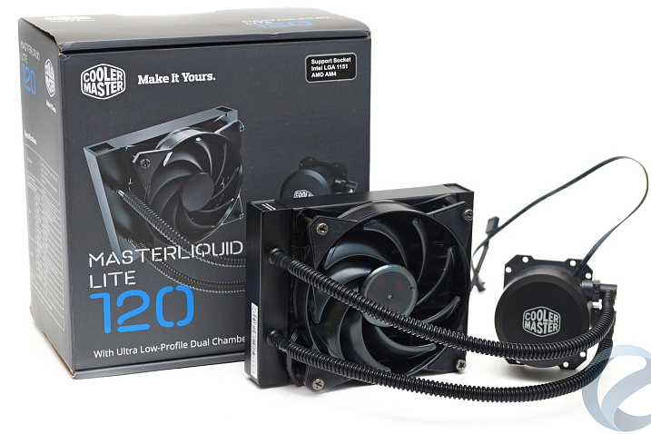 Обзор и тестирование системы жидкостного охлаждения Cooler Master MasterLiquid Lite 120