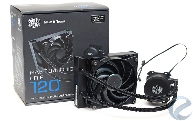 Обзор и тестирование системы жидкостного охлаждения Cooler Master MasterLiquid Lite 120