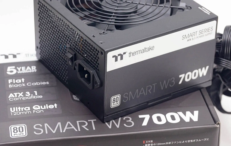 Обзор и тестирование блока питания Thermaltake Smart W3 700W