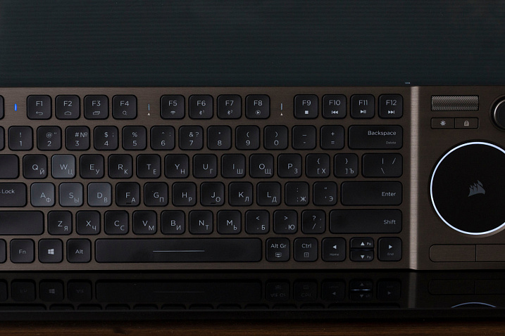 Обзор и тестирование беспроводной клавиатуры Corsair K83 Wireless Entertainment