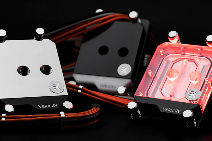 EK Water Blocks анонсировала систему водяного охлаждения EK-Velocity sTR4 для процессоров Threadripper 3-го поколения