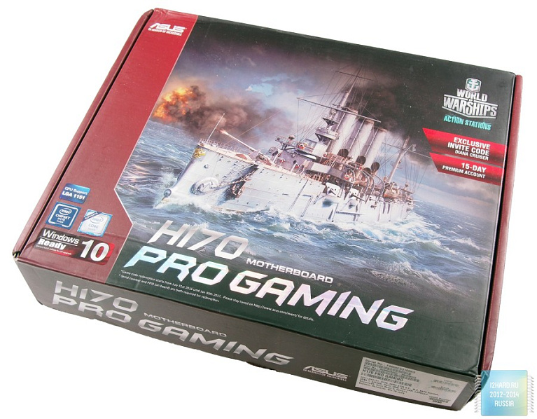 Обзор и тест материнской платы ASUS H170 Pro Gaming