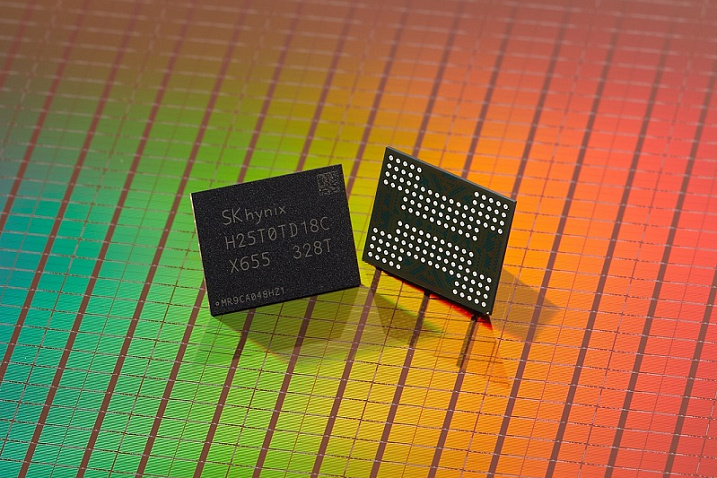 SK hynix показала первую в мире 321-слойную память 4D NAND TLC