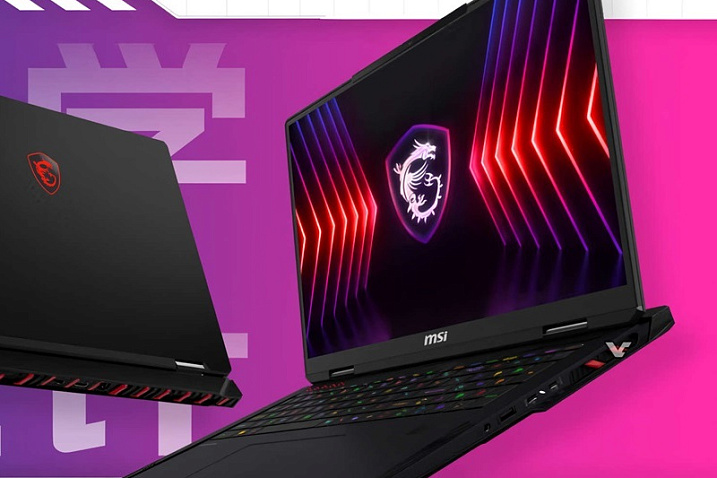 MSI TITAN 18 Pro Ryzen Edition стал вторым ноутбуком с AMD Ryzen 9 7945HX3D
