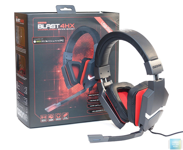 Обзор игровой гарнитуры Ozone Gaming Blast 4HX