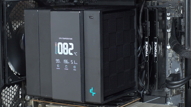Обзор и тест кулера DeepCool Assassin IV VC Vision