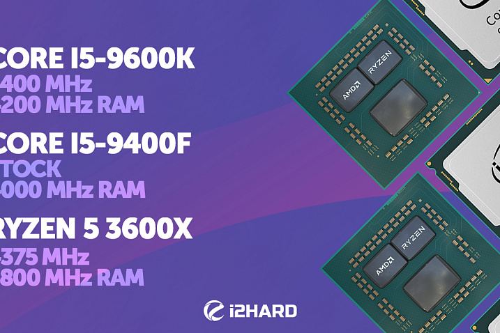 Лучший процессор для игр? Тест Ryzen 5 3600X vs Core i5-9600KF