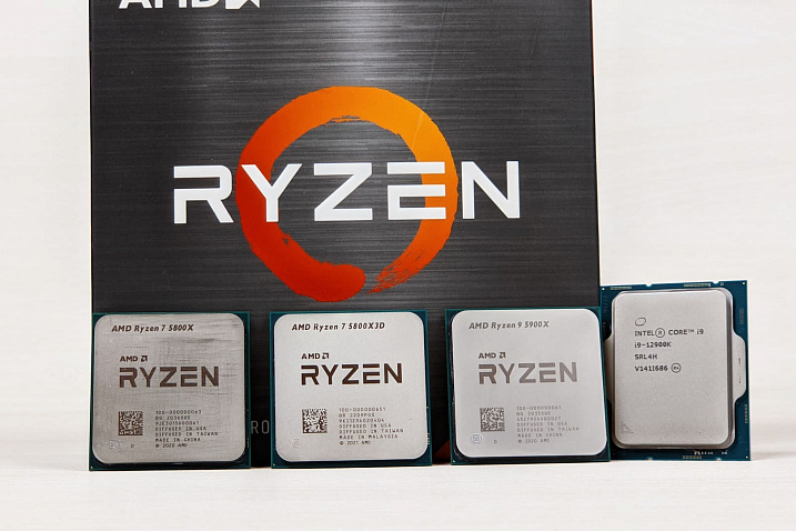 Обзор и тест AMD Ryzen 7 5800X3D. Сравнение Core i9-12900K, Ryzen 7 5800X и Ryzen 9 5900X
