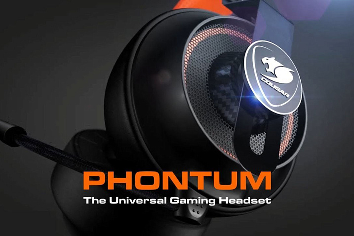 Обзор игровой стереогарнитуры Cougar® Phontum