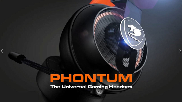 Обзор игровой стереогарнитуры Cougar® Phontum