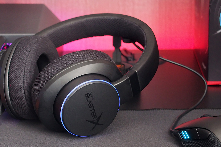Обзор гарнитуры Creative Sound BlasterX H6