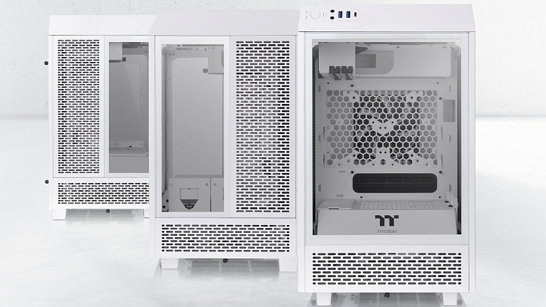 Обзор и тест корпуса Thermaltake The Tower 100 Snow Edition
